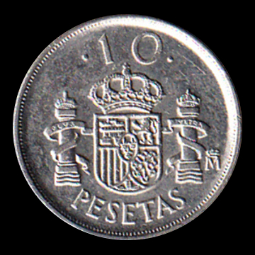 10 pesetasJuan Carlos I