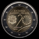 2 Euro Gedenkmünzen Andorra 2014