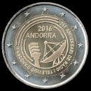 2 Euro Gedenkmünzen Andorra 2016