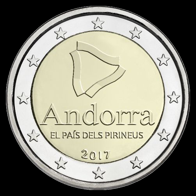 2-Euro-Gedenkmünzen Andorra 2017