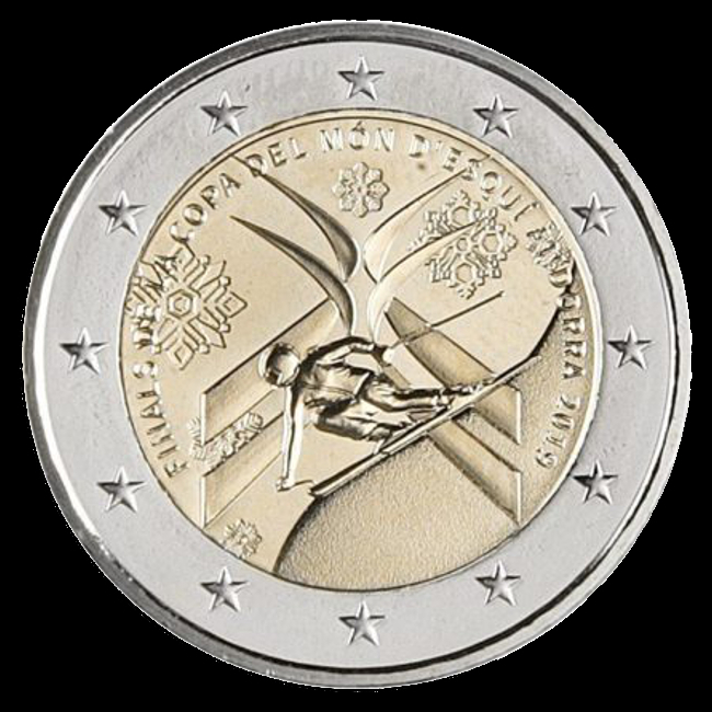2-Euro-Gedenkmünzen Andorra 2019