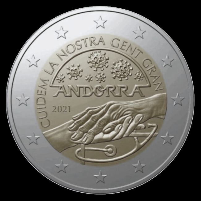 2 euro Andorre 2021