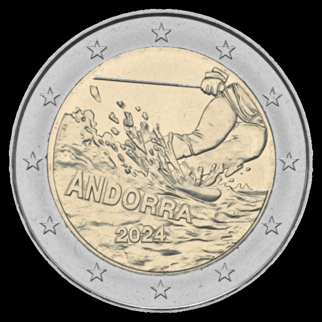 2 Euro Andorra 2024