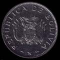 50 centavos boliviano anverso