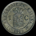 1 Centime Alfonso XIII