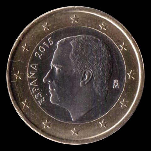 1 euro Felipe VI
