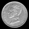 1 peseta Alfonso XIII