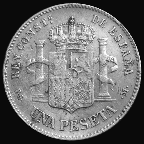 1 pesetaAlfonso XIII