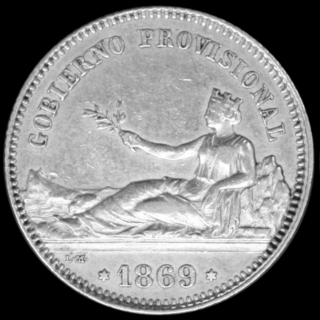 1 pesetaGobierno Provisional
