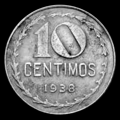 10 céntimos Segunda República