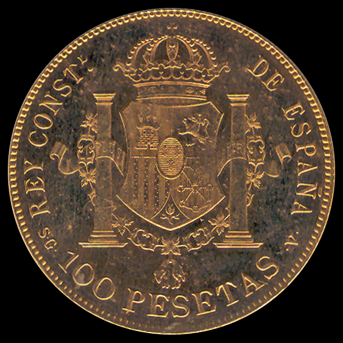 100pesetasAlfonso XIII