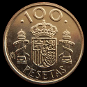 Monete da 100 Peseta