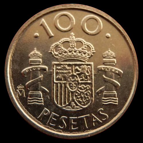 100 pesetasJuan Carlos I