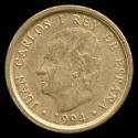 Münzen von 100 Pesetas