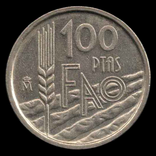 100 pesetasJuan Carlos I