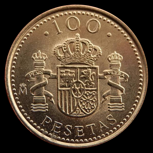 100 pesetasJuan Carlos I