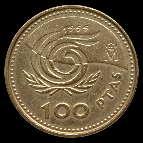 100 pesetasJuan Carlos I