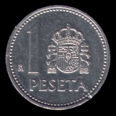 1 pesetaJuan Carlos I