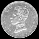 2pesetas Alfonso XIII