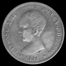 2pesetas Alfonso XIII