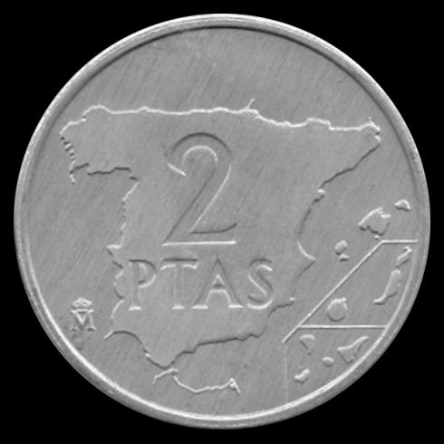 2 pesetasJuan Carlos I