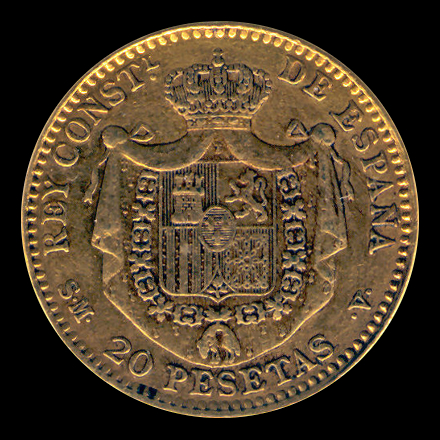 20pesetasAlfonso XIII