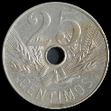 25 cntimos Alfonso XIII