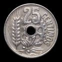 25 Céntimos Segunda República