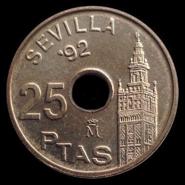 25 pesetasJuan Carlos I