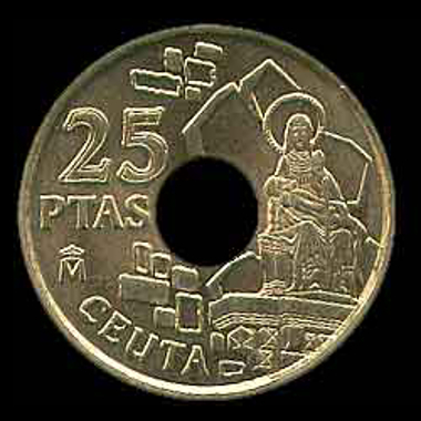 25 pesetasJuan Carlos I