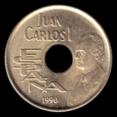 25 pesetasJuan Carlos I