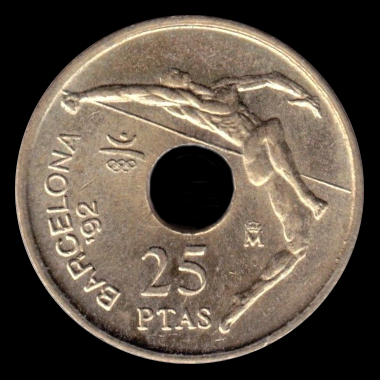 25 pesetasJuan Carlos I