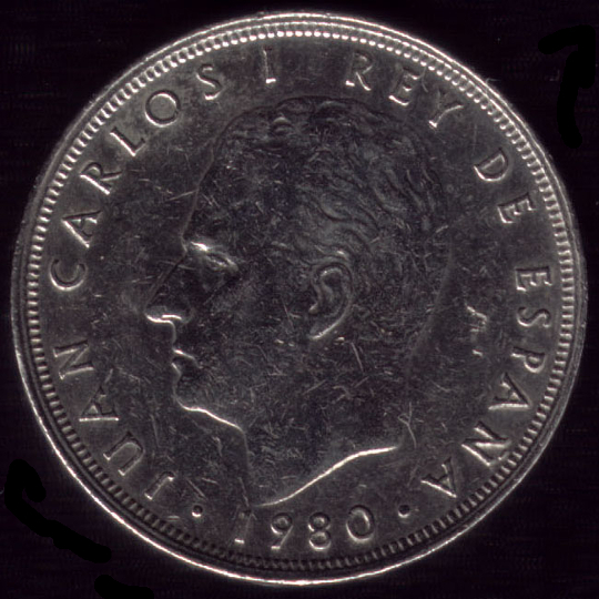 25 pesetasJuan Carlos I