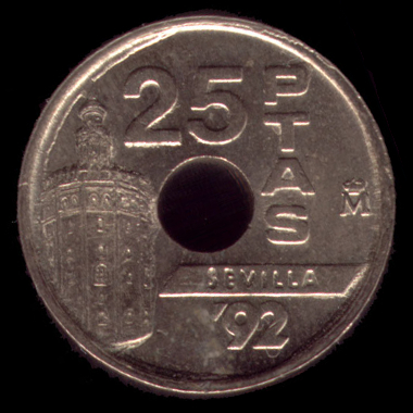 25 pesetasJuan Carlos I