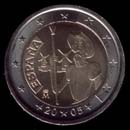 2-Euro-Gedenkmünzen Spanien 2005