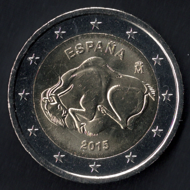 2 euro Espanha 2015