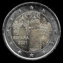 2 euro commemorativi Spagna 2021