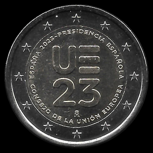 2 Euro Gedenkmünze von Spanien 2023