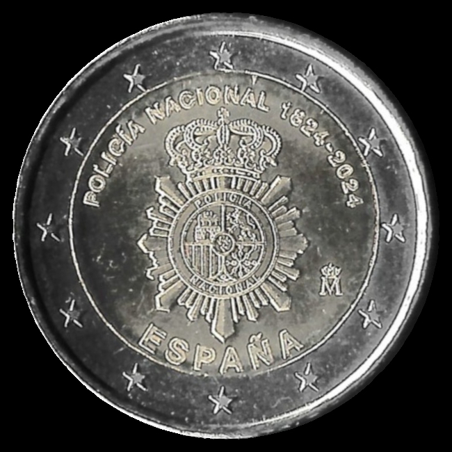 2 Euro Gedenkmünze von Spanien 2024