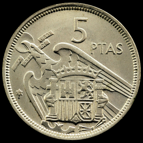 5 pesetasEstado Espaol