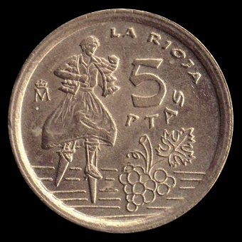 5 pesetasJuan Carlos I