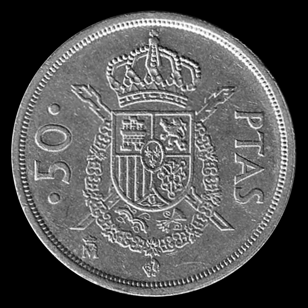 50 pesetasJuan Carlos I