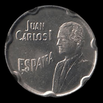 50 pesetasJuan Carlos I