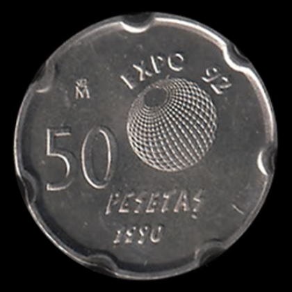 50 pesetasJuan Carlos I