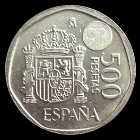 Münzen von 500 Pesetas