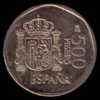 Monedas de 500 Pesetas