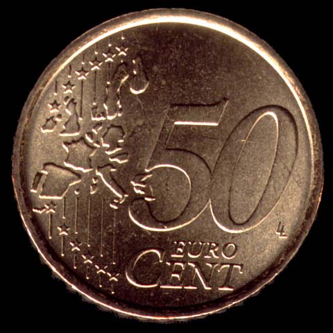 50 céntimos euro