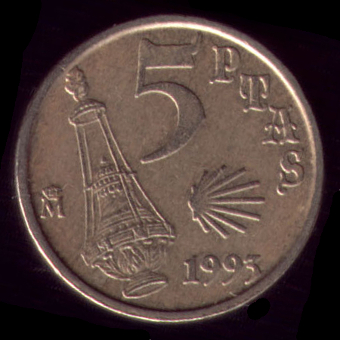 5 pesetasJuan Carlos I