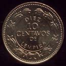 10 centavos lempira reverso