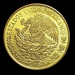1 centavo de peso mexicano